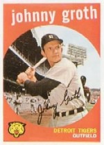 1959 Topps Baseball Cards      164     Johnny Groth